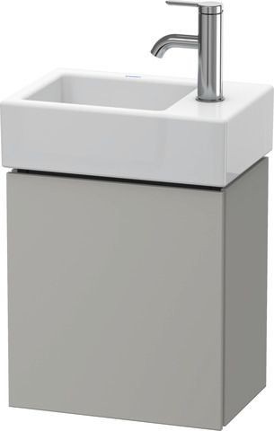 Duravit L-Cube Waschtischunterbau wandhängend Betongrau Matt 364x241x400 mm - LC6293R0707