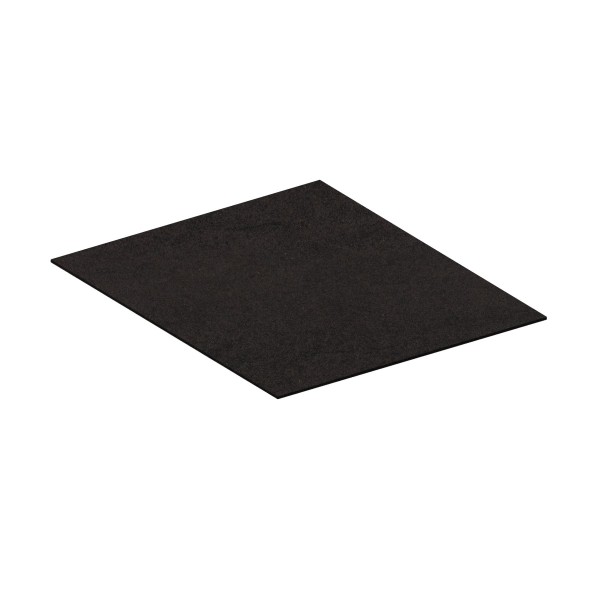 Keuco Abdeckplatte Edition 11 Art 49031, 400 x 4 x 483 mm Keramik Basalt, 49031820400