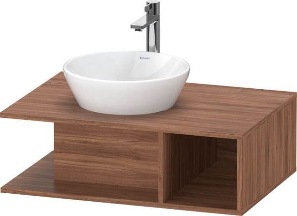 Duravit D-Neo Konsolenwaschtischunterbau wandhängend Nussbaum Matt 800x550x260 mm - DE492807979