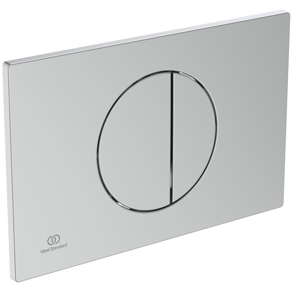 Ideal Standard Betätigungsplatte M5 Oleas mechanische Auslösung Chrom matt, R0503JG