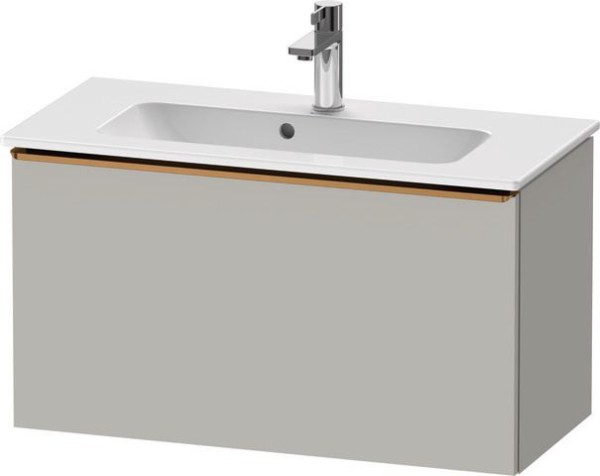 Duravit D-Neo Waschtischunterbau wandhängend Betongrau Matt 810x372x440 mm - DE4269004070000