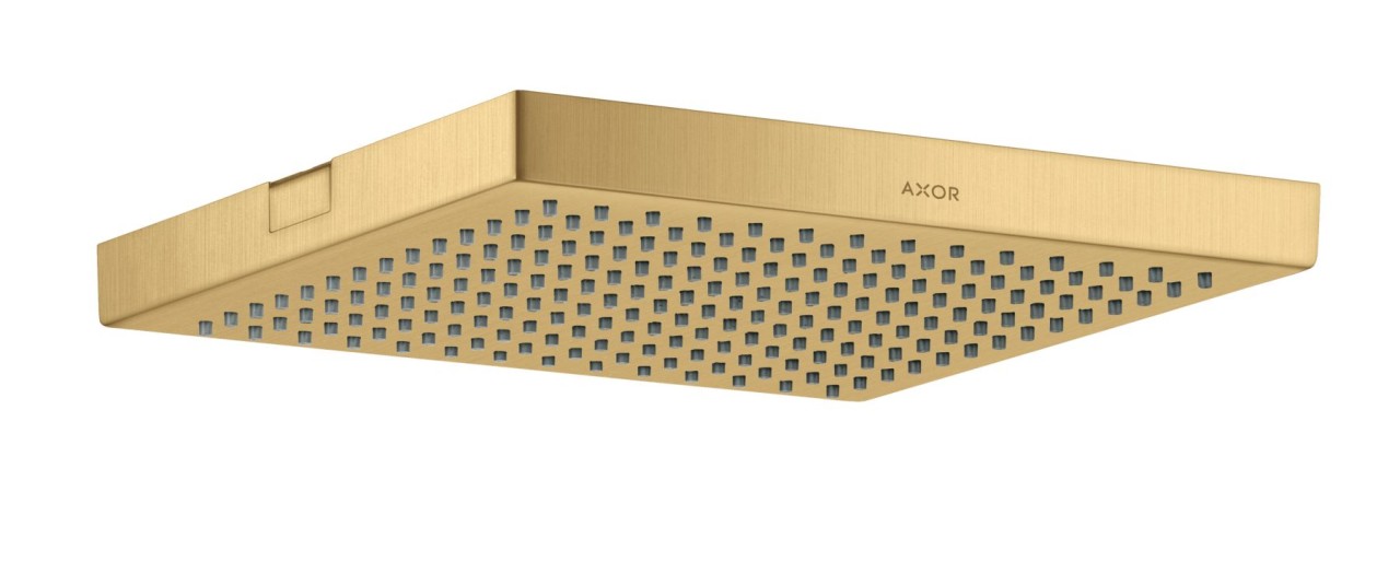 Hansgrohe Kopfbrause Axor Starck 240x240mm Brushed Gold Optic 10924250