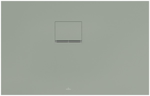 Villeroy & Boch DW Squaro Infinity 1100x700x40mm, EB:li flb Einb AR Morning Green