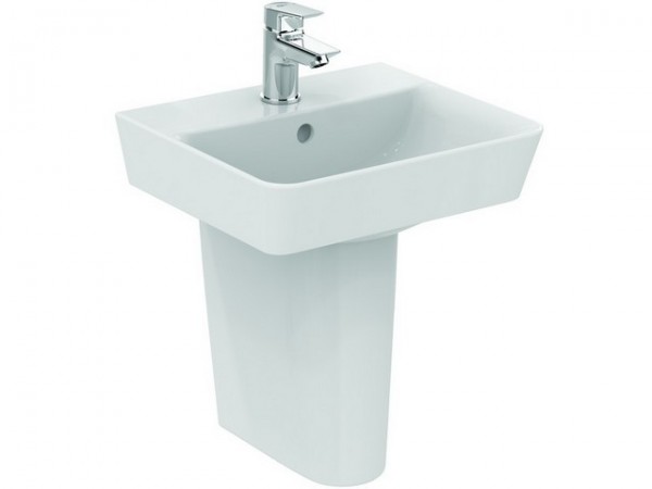 Ideal Standard Handwaschbecken CONNECT AIR, 1 Hl., m.Ül., 400x350x150mm, Weiß, E030701