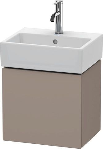 Duravit L-Cube Waschtischunterbau wandhängend Basalt Matt 434x341x400 mm - LC6245R4343
