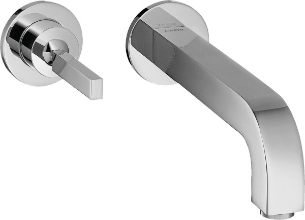 Hansgrohe Waschtischmischer UP Axor Citterio F-Set chrom langer Auslauf ohne Platte, 39116000