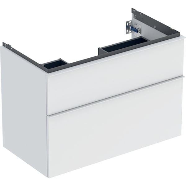 Geberit iCon Unterschrank für Waschtisch, 2 Schubladen