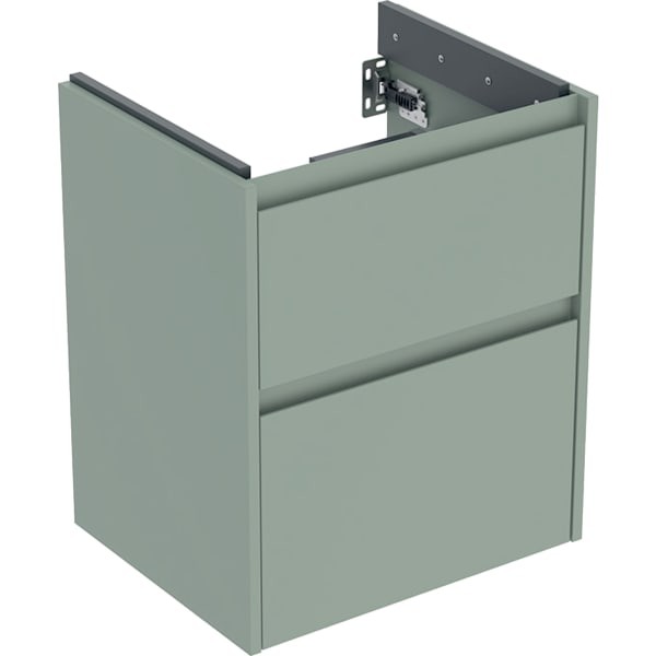 Geberit Renova Plan Unterschrank für Waschtisch, mit zwei Schubladen: 50.4x60.6x40.5cm, 504025IK1