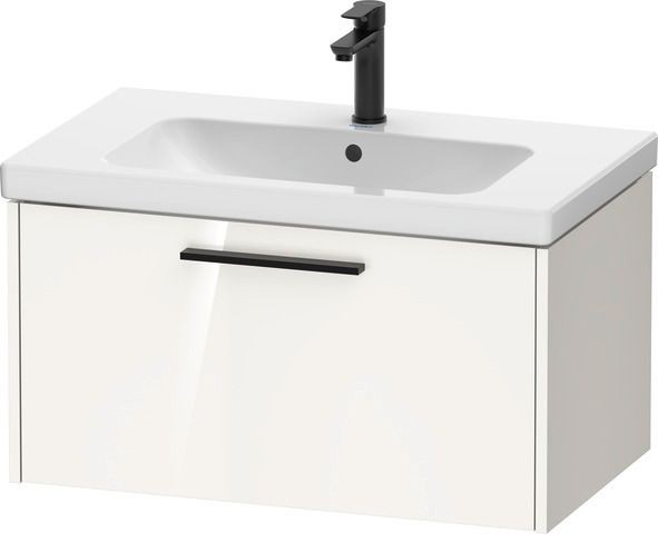 Duravit D-Code Waschtischunterschrank wandhängend Auszug 1,