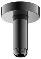Keuco Brausearm Elegance Keuco Brausearm Elegance 51689, für Deckenanschluss, 300mm,Schwarzchrom pol., 51689120300