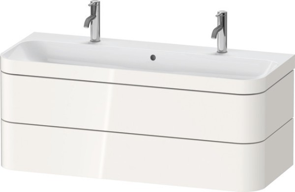 Duravit Happy D.2 Plus c-bonded Set wandhängend Weiß 1175x490x480 mm - HP4640O22220000