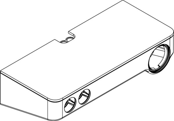 Hansgrohe Aufputz Haube Raindance Select Showerpipe 2 weiss/chrom, 92164400