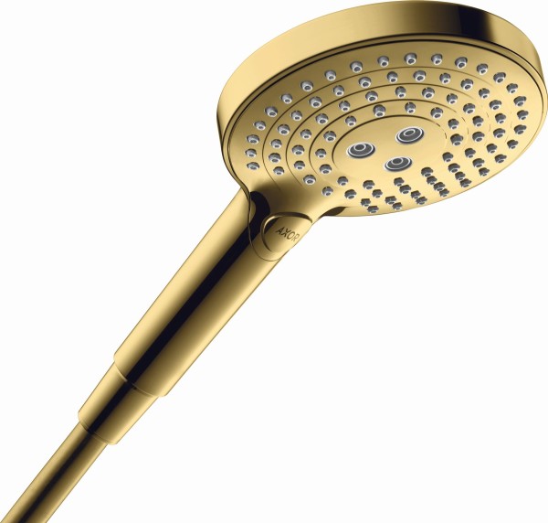 Hansgrohe Handbrause S 120 3jet Axor Polished Gold Optic