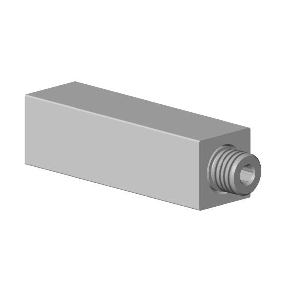 Dornbracht Umrüstsatz für Brausen Deckenanbindung Ersatzteile 90111009200 35 x 35 x 135 mm Chrom
