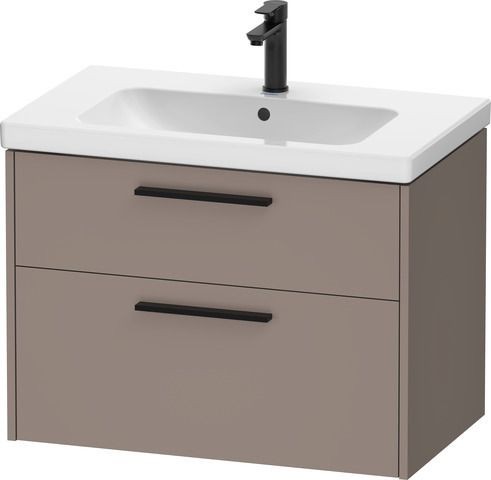 Duravit D-Code Waschtischunterschrank wandhängend Schubk. 2,