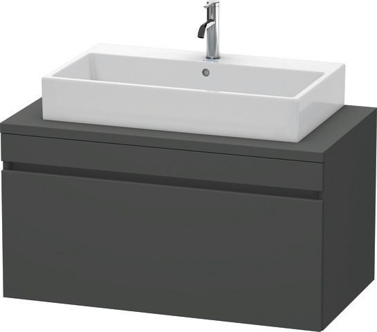 Duravit DuraStyle Konsolenwaschtischunterbau wandhängend Graphit Matt 1000x548x512 mm - DS531404949