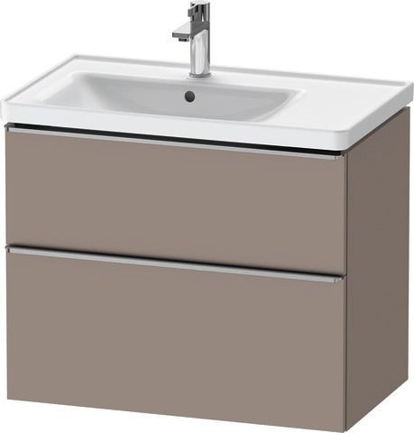 Duravit D-Neo Waschtischunterbau wandhängend Basalt Matt 784x452x625 mm - DE4357070430000