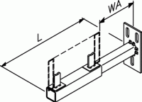 Zehnder Zubehör Zehnder Zubehör Wandkonsole WAK 1-119
