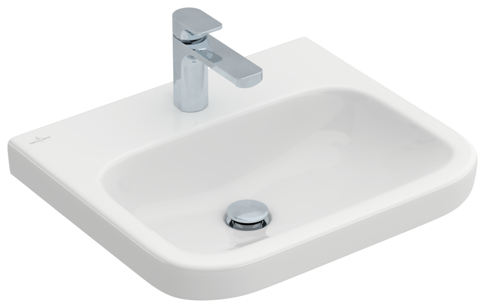 Villeroy & Boch Waschtisch Architectura, 1 Hahnloch, ohne Überlauf, WeißAlpin 41885601