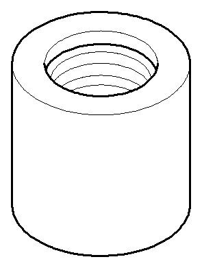 Dornbracht Anschluss für Regenbrause Ersatzteile 092403136 D. 33 x 32 mm Chrom