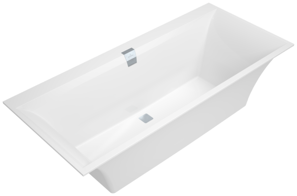 Villeroy & Boch Badewanne Rechteck Squaro Edge 12 1700 x 750, weiss, UBQ170SQE2DV-01