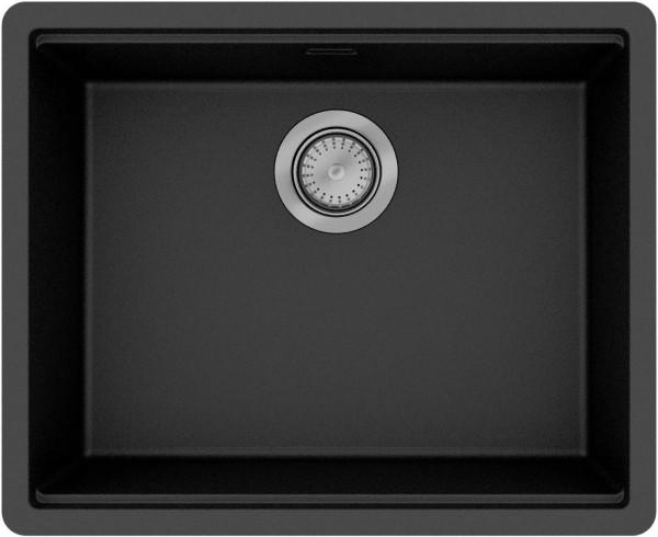 Hansgrohe Einbauspüle S530-F500 manuelle Ablaufgarnitur graphitschwarz, 43362170