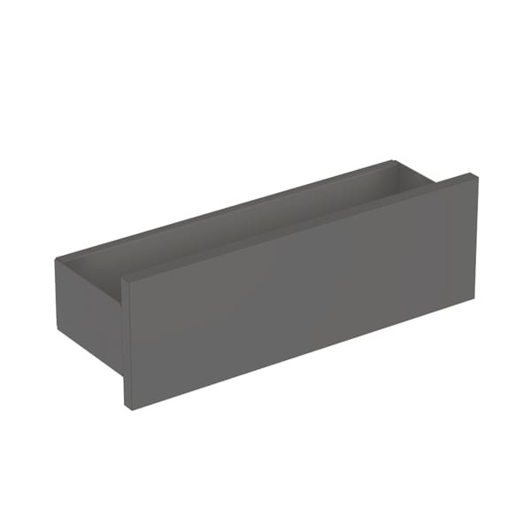 Geberit Smyle Square Wandablage mit einer Tür, 45x14,8x14,3cm, lava, 500362JK1