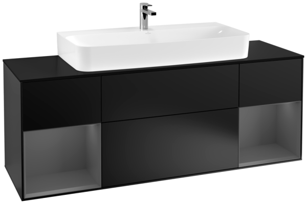 Villeroy & Boch Waschtischunterschrank Finion F21 1600x603x501mm WT mittig, F212GKPD