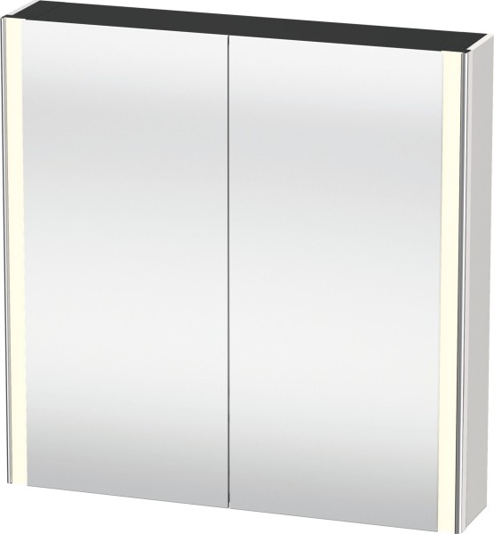 Duravit XSquare Spiegelschrank Weiß 800x155x800 mm - XS7112036360000