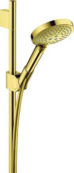 Hansgrohe Brausenset Axor Polished Gold Optic mit Raindance