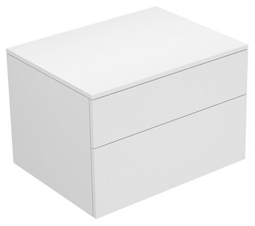 Keuco Sideboard Edition 400 31743, 2 Ausz.,cashmere/cashmere, 31743450000