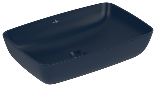 Villeroy & Boch Aufsatzwaschbecken Artis 417258 580x 385mm, ohne Überlauf Nightfall cplus