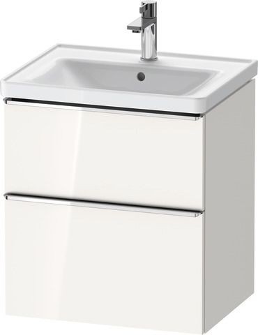 Duravit D-Neo Waschtischunterbau wandhängend Weiß Hochglanz 584x452x625 mm - DE4359010220000