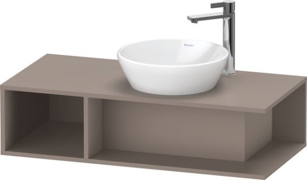 Duravit D-Neo Konsolenwaschtischunterbau wandhängend Basalt Matt 1000x480x260 mm - DE493904343
