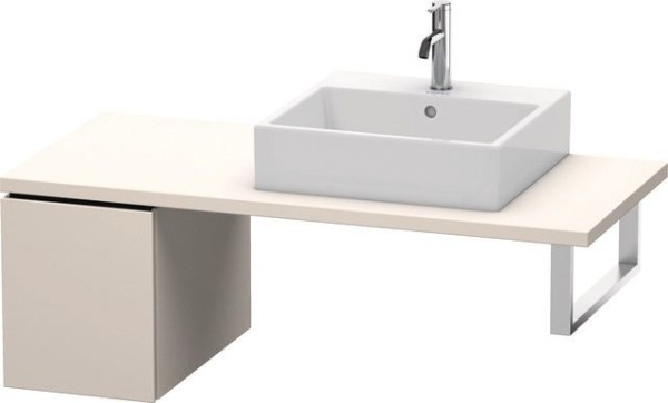 Duravit L-Cube Unterschrank für Konsole Taupe Supermatt 320x547x400 mm - LC583008383