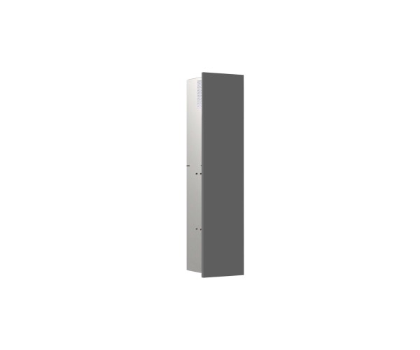 emco WC-Modul asis pure Türanschlag links, Unterputz, 1-türig 730mm, diamantgrau matt, 975551510