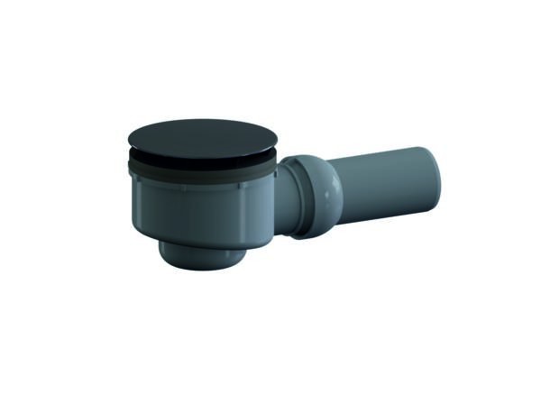 Dallmer Duschwannenablauf ORIO, Haube schwarz ma tt, DN 50 DN 50, 161369