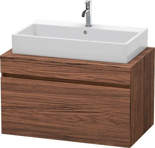 Duravit DuraStyle Konsolenwaschtischunterbau wandhängend Nussbaum dunkel Matt 900x548x512 mm - DS531
