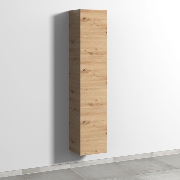 Sanipa 3way Hochschrank mit 1 Tür, Eiche Natural-Touch