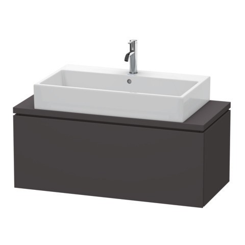 Duravit L-Cube Konsolenwaschtischunterbau wandhängend Graphit Supermatt 1020x477x400 mm - LC58040808