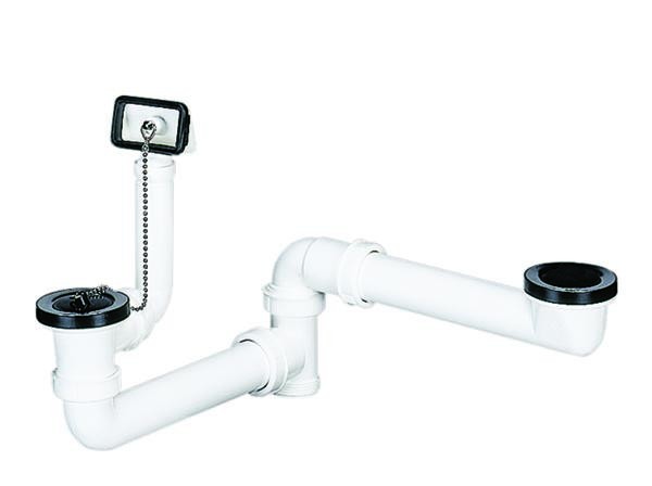 Dallmer Ab- und Überlauf-Set 023 U, 1 1/2", 110305