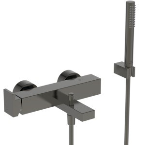 Ideal Standard Badearmatur Aufputz Extra Ausladung 210mm m.Stab-HB Magnetic Grey, BD514A5