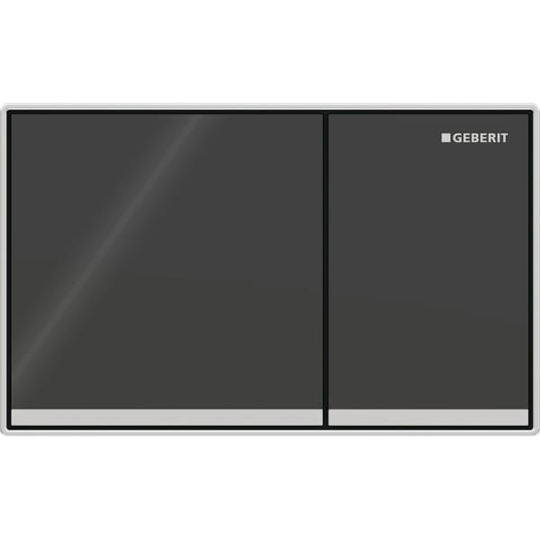 Geberit Betätigungsplatte Omega60, für 2-Mengen-Spülung, 115081SJ1