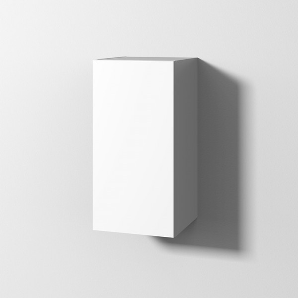Sanipa Cubes Regalmodul mit 1 Tür, Weiß-Matt, CT12101