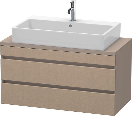 Duravit DuraStyle Konsolenwaschtischunterbau wandhängend Leinen & Basalt Matt 1000x478x512 mm - DS53