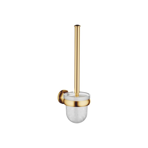 Dornbracht Toiletten-Bürstengarnitur , Wandmodell MADISON 83900361 Messing gebürstet (23kt Gold)