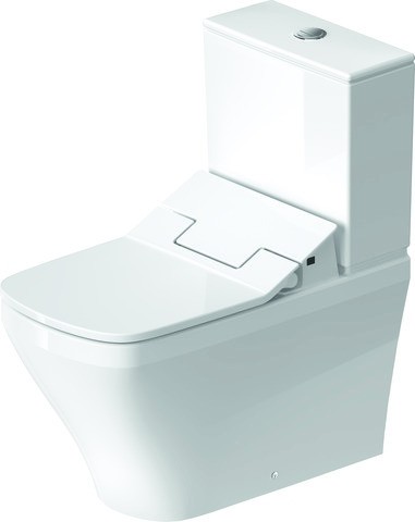Duravit DuraStyle Stand WC für Dusch-WC Sitz Weiß Hochglanz 390x705x420 mm - 2156592000