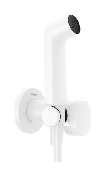 Hansgrohe Bidette S für Warmwasser Schl.1250mm/Port mattweiss , 29232700