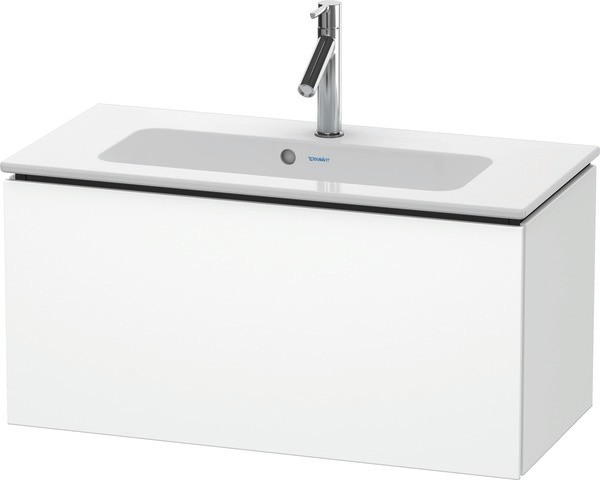 Duravit L-Cube Waschtischunterbau wandhängend Weiß Matt 820x391x400 mm - LC615701818