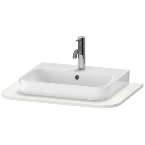 Duravit Happy D.2 Plus Konsole Nordic Weiß Seidenmatt 650x480x16 mm - HP031B03939